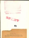 1954 World Series Dusty Rhodes New York Giants SPORT Magazine Collection Archives Original Photos (MEARS Photo LOA) - Lot of 3