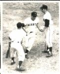 1954 World Series Dusty Rhodes New York Giants SPORT Magazine Collection Archives Original Photos (MEARS Photo LOA) - Lot of 3