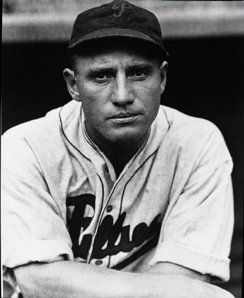 1936-41 Chuck Klein Philadelphia Phillies "The Sporting News" Original 3.25" x 4" Black And White Negative (The Sporting News Collection/MEARS Auction LOA) 