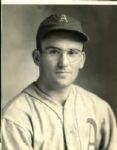 1933-36 Bill Dietrich Philadelphia Athletics "The Sporting News Collection Archives" Original 7.5" x 9.5" Photo (Sporting News Collection Hologram/MEARS Photo LOA)