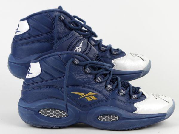 2010-11  John Wall Washington Wizards Game Worn Signed Rookie Shoes First Pair Offered - MEARS LOA