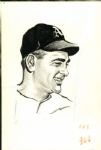 1906-68 Phiadelphia / Kansas City / Oakland Athletics The Sporting News Collection Archives Original Illustration Artwork (Sporting News Collection Hologram/MEARS LOA) Unique, 1:1 - Lot of 11
