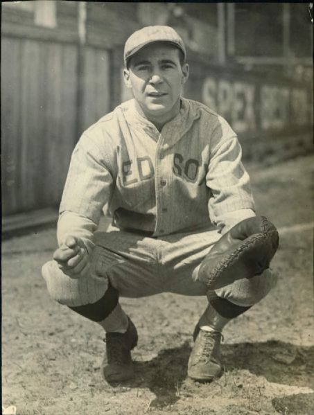 1924-29 Unidentified Boston Red Sox Catcher "The Sporting News Collection Archives" Original Photo (Sporting News Collection Hologram/MEARS Photo LOA)