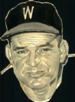 1944-68 Walter Johnson Clark Griffith Ossie Bleuge Washington Senators TSN Collection Archives Original Illustration Artwork (TSN Collection Hologram/MEARS LOA) Unique, 1:1 - Lot of 22