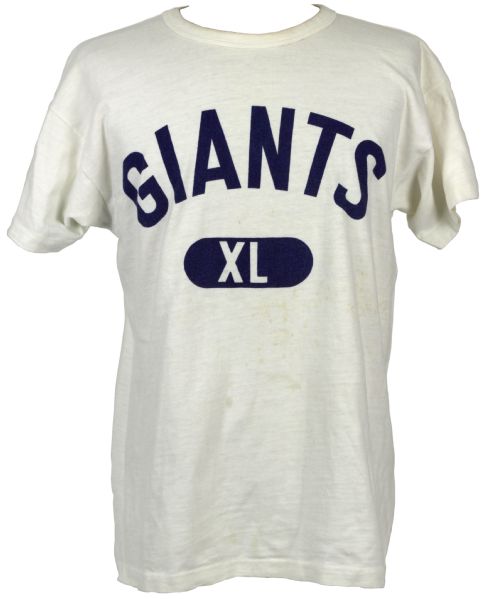 1980s New York Giants Game Worn Shirt - MEARS LOO 