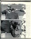 1969 Ted Williams Washington Senators SPORT Magazine Collection Archives Original Photos (MEARS Photo LOA) - Lot of 2