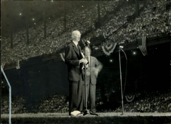 1933-35 Connie Mack Philadelphia Athletics "The Sporting News Collection Archives" Original Photo (Sporting News Collection Hologram/MEARS Photo LOA)