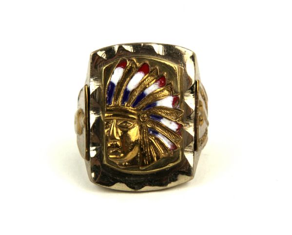 1953-55 Milwaukee Braves Promotional Ring Only Given to Players By Max Margolis