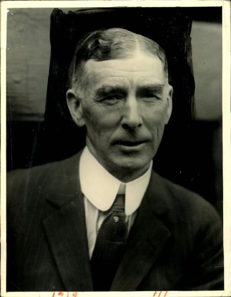 1919-44 Connie Mack Philadelphia Athletics "The Sporting News Collection Archives" Original Photo (Sporting News Collection Hologram/MEARS Photo LOA) - Lot of 2