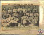 1894 Baltimore Orioles Team Photograph The Sporting News Collection Archives 1930s Print (Sporting News Collection Hologram/MEARS Photo LOA)