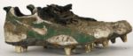 1996-97 Tyrone Williams "Mud Bowl" NFC Divisional Playoff Game Used Cleats - 1/4/97 - Green Bay Packers vs. San Francisco 49ers – Super Bowl XXXI Championship Season