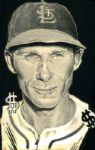 1939-59 St. Louis Browns St. Louis Cardinals "The Sporting News Collection Archives" Original Illustration Artwork (Sporting News Collection Hologram/MEARS LOA) Unique, 1:1 - Lot of 6