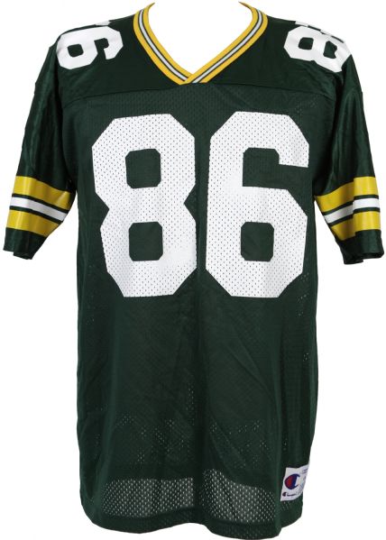 1990s Antonio Freeman Green Bay Packers Signed Jersey - MEARS LOA 