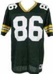 1990s Antonio Freeman Green Bay Packers Signed Jersey - MEARS LOA 