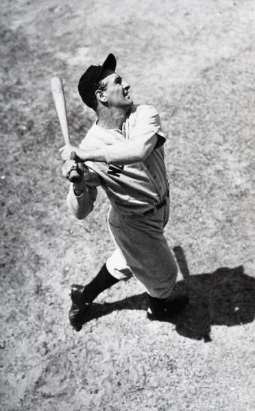 1931-38 Lou Gehrig New York Yankees "The Sporting News" Original 2.75" x 4" Black And White Negative (The Sporting News Collection/MEARS Auction LOA) 