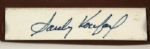 1980s-90s Sandy Koufax & Don Drysdale Brooklyn Dodgers Signed Salvino Statue - Lot of 2 - JSA 
