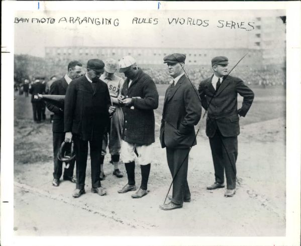 1915 World Series Philadelphia Phillies Boston Red Sox "The Sporting News Collection Archives" Modern Print (Sporting News Collection Hologram/MEARS Photo LOA)