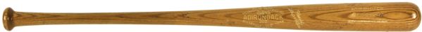 1951-57 Del Crandall Adirondack Professional Model Game Used Team Index Bat - Milwaukee Braves Worlds Champions (MEARS A6.5)