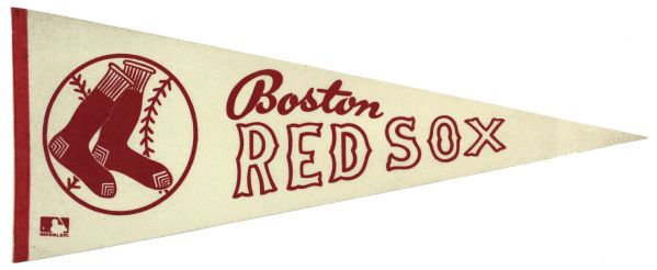 1969 Boston Red Sox Full Size Pennant 