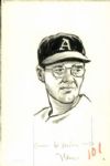 1906-68 Phiadelphia / Kansas City / Oakland Athletics The Sporting News Collection Archives Original Illustration Artwork (Sporting News Collection Hologram/MEARS LOA) Unique, 1:1 - Lot of 11
