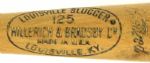 1966-67 Bud Harrelson H&B Louisville Slugger Professional Model Game Used Bat - Rookie Era & 1969 Mets (MEARS A8.5)