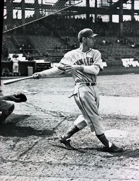 1940-46 Mel Ott New York Giants "The Sporting News" Original 3" x 4" Black And White Negative (The Sporting News Collection/MEARS Auction LOA) 