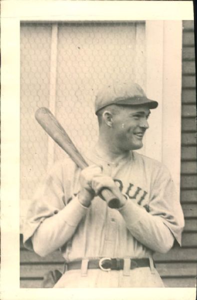 1920-21 Rogers Hornsby St. Louis Cardinals "The Sporting News Collection Archives" Original 4" x 6.5" Photo (Sporting News Collection Hologram/MEARS Photo LOA)