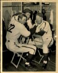 1936-38 Gabby Hartnett Chicago Cubs "The Chicago Sun-Times Archives" Original Photos (Chicago Sun-Times Hologram/MEARS Photo LOA) - Lot of 2