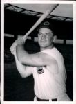 1955-57 Ted Kluszewski Cincinnati Reds The Sporting News Collection Archives Original Photo (Sporting News Collection Hologram/MEARS Photo LOA) - Lot of 4
