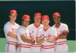 1990 Piniella Larkin Sabo Davis O'Neill Cincinnati Reds The Sporting News Original Full Color Negative Slides (The Sporting News Collection/MEARS Auction LOA) - Lot of 27