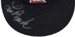 St. Louis Cardinals Signed Cap w/ Lou Brock Stan Musial Bob Uecker Burdette - MEARS LOA 