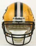 1997 Terry Mickens Green Bay Packers Super Bowl XXXII Game Worn Signed Helmet - MEARS LOA