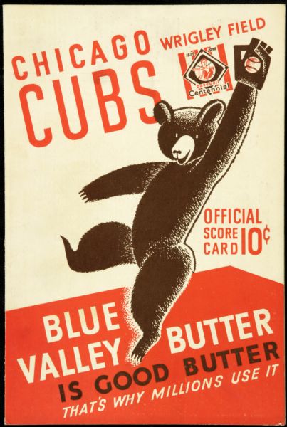 1939 Chicago Cubs vs. Pittsburgh Pirates Scorecard Signed By Honus Wagner & Max Butcher - JSA 