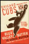1939 Chicago Cubs vs. Pittsburgh Pirates Scorecard Signed By Honus Wagner & Max Butcher - JSA 