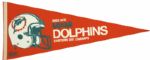 1983 Miami Dolphins Eastern Division Champs Full Size Pennant 