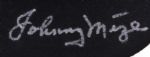 New York Giants Team Signed Cap With Johnny Mize Signature Hoyt Wilhelm Bobby Thomson - MEARS LOA 