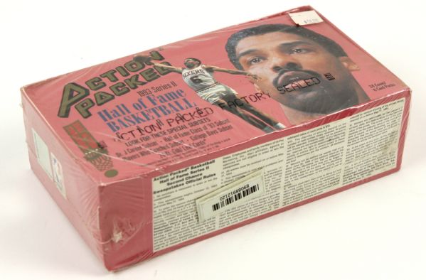 1993 Hall of Fame Basketball Action Packed Unopened Box 