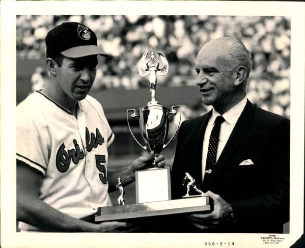 1967-72 Brooks Robinson Baltimore Orioles "The Sporting News Collection Archives" Original Photos (Sporting News Collection Hologram/MEARS Photo LOA) - Lot of 4