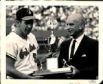 1967-72 Brooks Robinson Baltimore Orioles "The Sporting News Collection Archives" Original Photos (Sporting News Collection Hologram/MEARS Photo LOA) - Lot of 4
