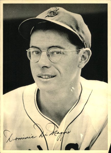 1940s circa Dom DiMaggio Boston Red Sox "The Sporting News Collection Archives" Team Issued Premium Photo (Sporting News Collection Hologram/MEARS Photo LOA)
