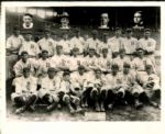 1914 Boston Braves Miracle Team "The Sporting News Collection Archives" 1953 Print (Sporting News Collection Hologram/MEARS Photo LOA)