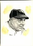 1954-65 Tom Phoebus Jim Dykes Billy Hitchcock Baltimore Orioles TSN Collection Archives Original Illustration Artwork (TSN Collection Hologram/MEARS LOA) Unique, 1:1 - Lot of 10