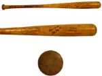 1965-68 Phil Linz H&B Louisville Slugger Professional Model Game Used Bat - New York Yankees - Mets - "Harmonica  Incident"   (MEARS A8) JSA 
