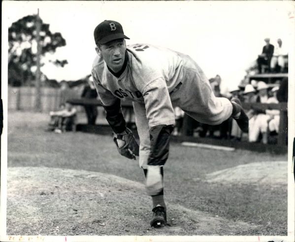 1936 Lefty Grove Boston Red Sox "The Sporting News Collection Archives" Original Photo (Sporting News Collection Hologram/MEARS Photo LOA)