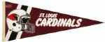 1980s St. Louis Cardinals Full Size Pennant 