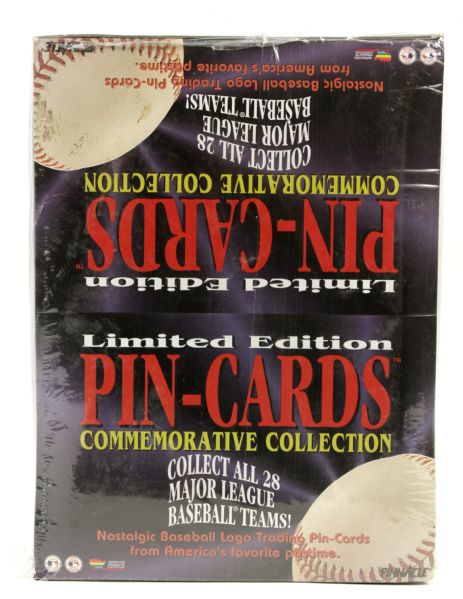 1990s Limited Edition Pin Cards Unopened Box