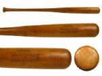 1954 Bobby Bragan H&B Louisville Slugger Professional Model Game Used Bat - Brooklyn Dodgers - Hollywood Stars PCL  (MEARS A8.5)