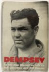 1960 Jack Dempsey Signed Book - JSA 