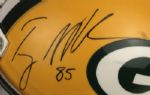 1997 Terry Mickens Green Bay Packers Super Bowl XXXII Game Worn Signed Helmet - MEARS LOA