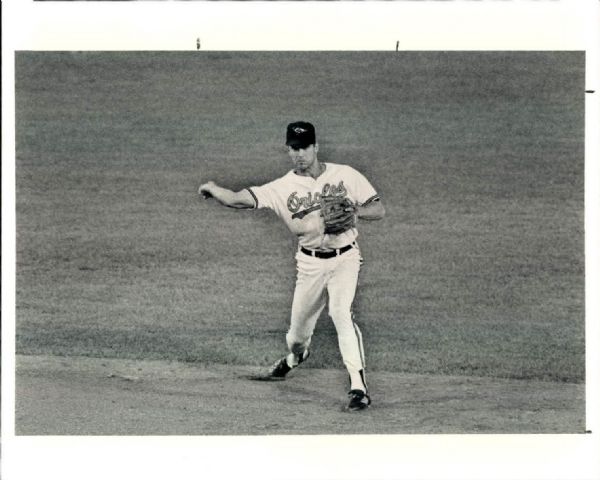 1990-91 Cal Ripken Jr. Baltimore Orioles "The Sporting News Collection Archives" Original Photos (Sporting News Collection Hologram/MEARS Photo LOA) - Lot of 3